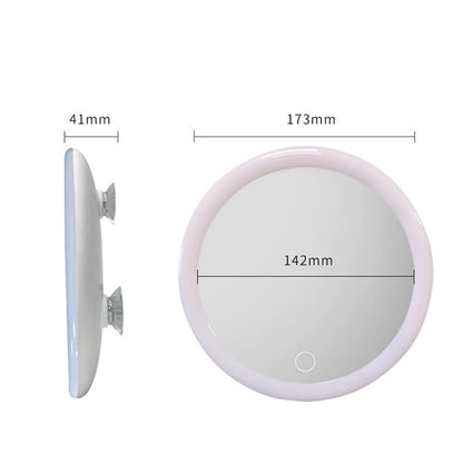 10X Magnifying Mirror with Light Makeup Mirror with Lights Compact LED Magnified Mirror for Bathroom, Bedroom, Hotel